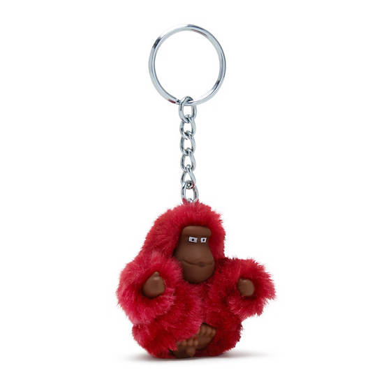 Akcesoria Kipling Sven Extra Small Monkey Keychain Czerwone Różowe | PL 1229JP